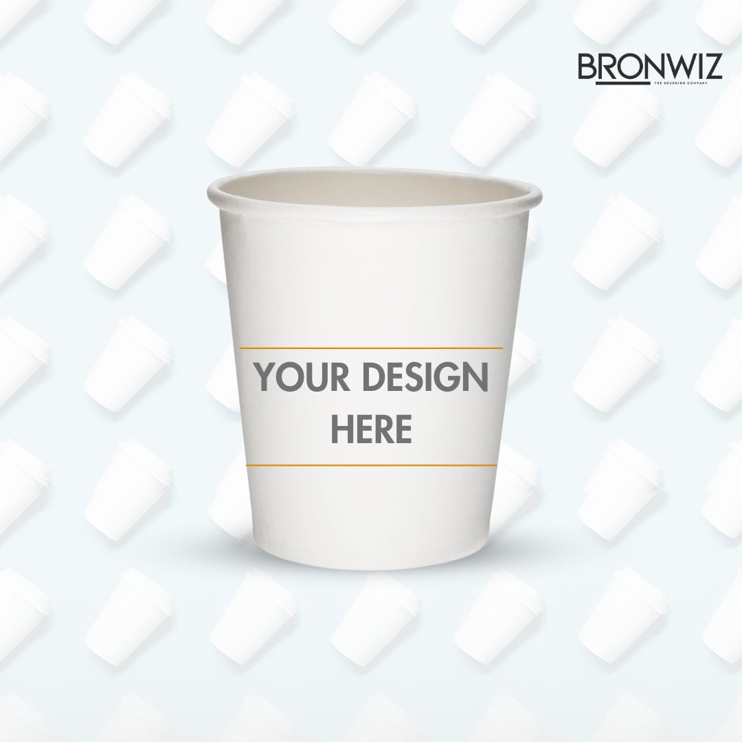 8 Oz Single Wall Paper Cups