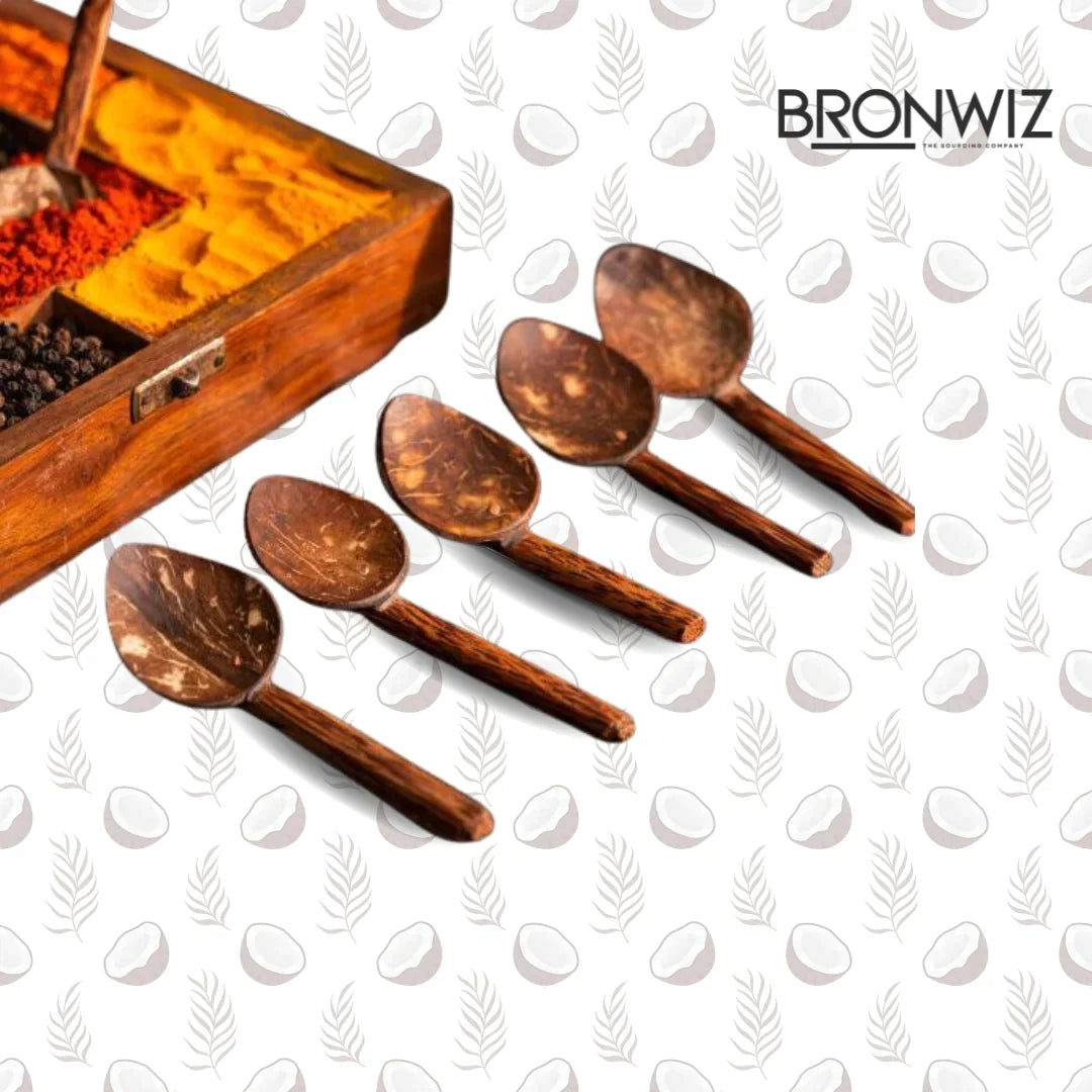 Coconut Shell Spoons