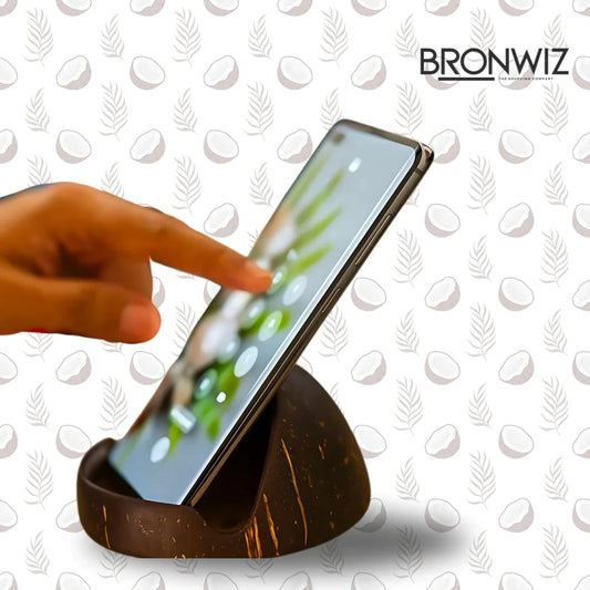 Coconut Shell Mobile Stand